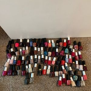 Assorted nail polish